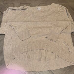 New York & Company Cream Sweater